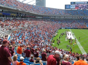 This is just the VT side. Imagine if people in Charlotte had their own team to cheer for!